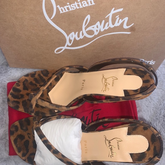 39.5 Christian louboutin Taralita sandals 85mm new - Picture 8 of 11